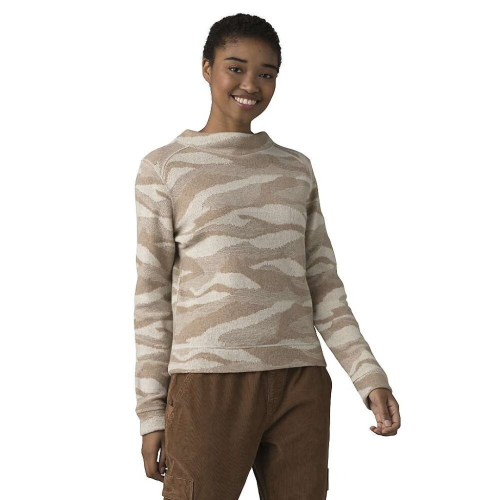 Prana Sweater Womens‎ XL Snowbound Sweater (Snowflake) Pullover NWT